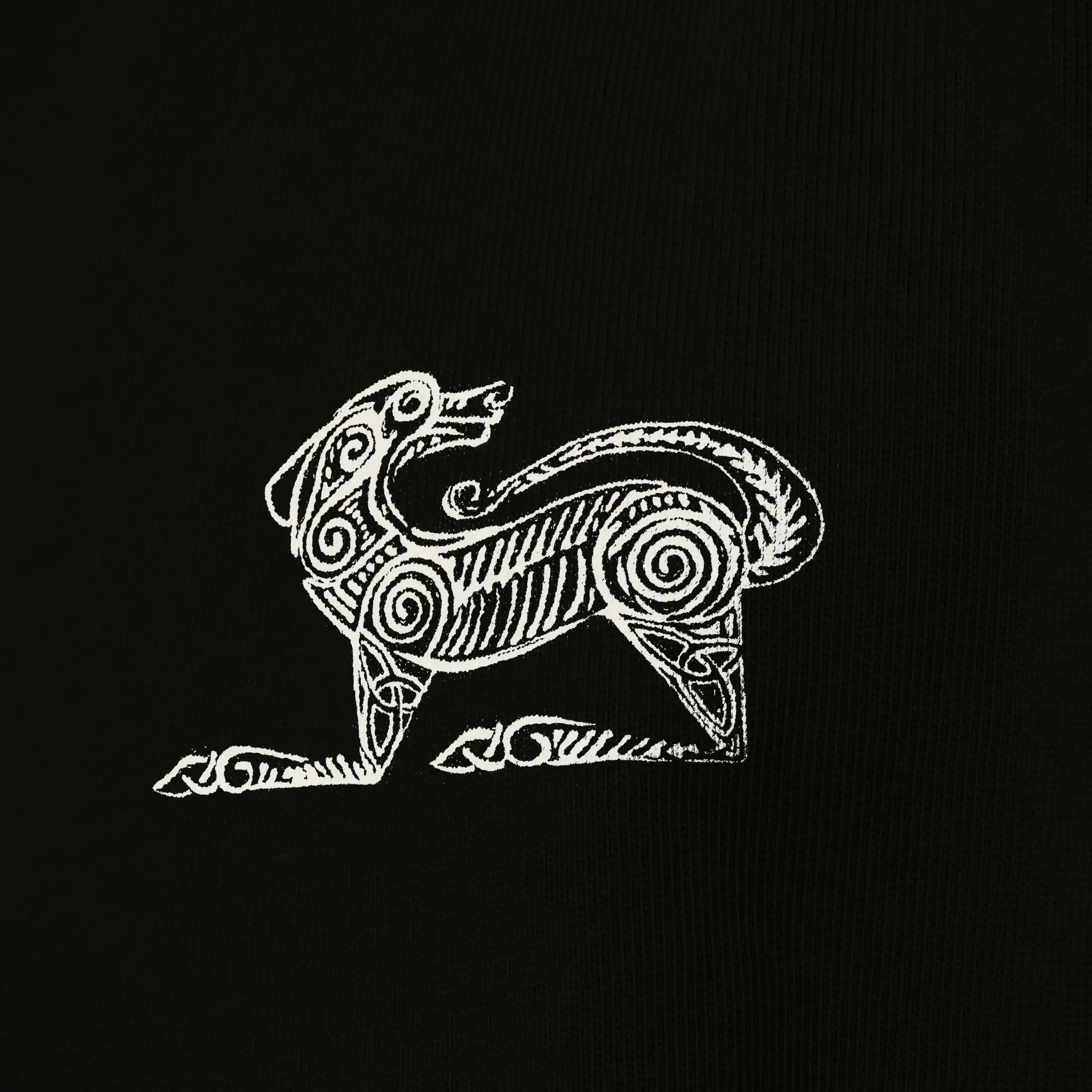 HEAVYWEIGHT OVERSIZED ORGANIC COTTON NÍ MO RÍ É T - SHIRT 260GSM - BLACK - ThreefiveThree.com