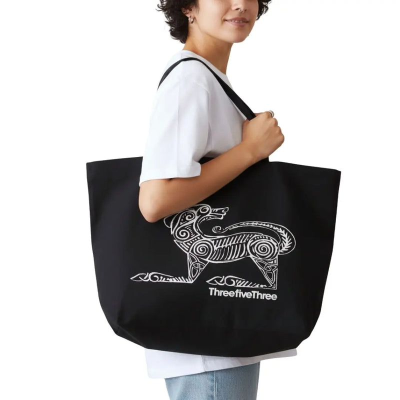 HEAVYWEIGHT ORGANIC COTTON AN MADRA TOTE BAG