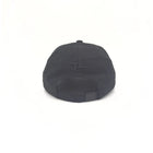 Black cap with logo on back