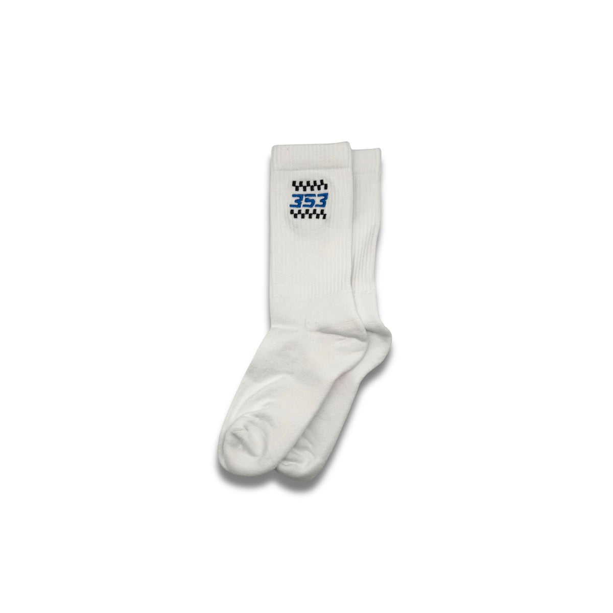 353 RACING SERIES SOCKS - WHITE