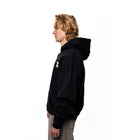 ORIGIN HEAVYWEIGHT OVERSIZED GRAFFITI ORGANIC COTTON HOODIE  - OBSIDIAN
