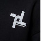 ORIGIN HEAVYWEIGHT OVERSIZED GRAFFITI ORGANIC COTTON HOODIE  - OBSIDIAN