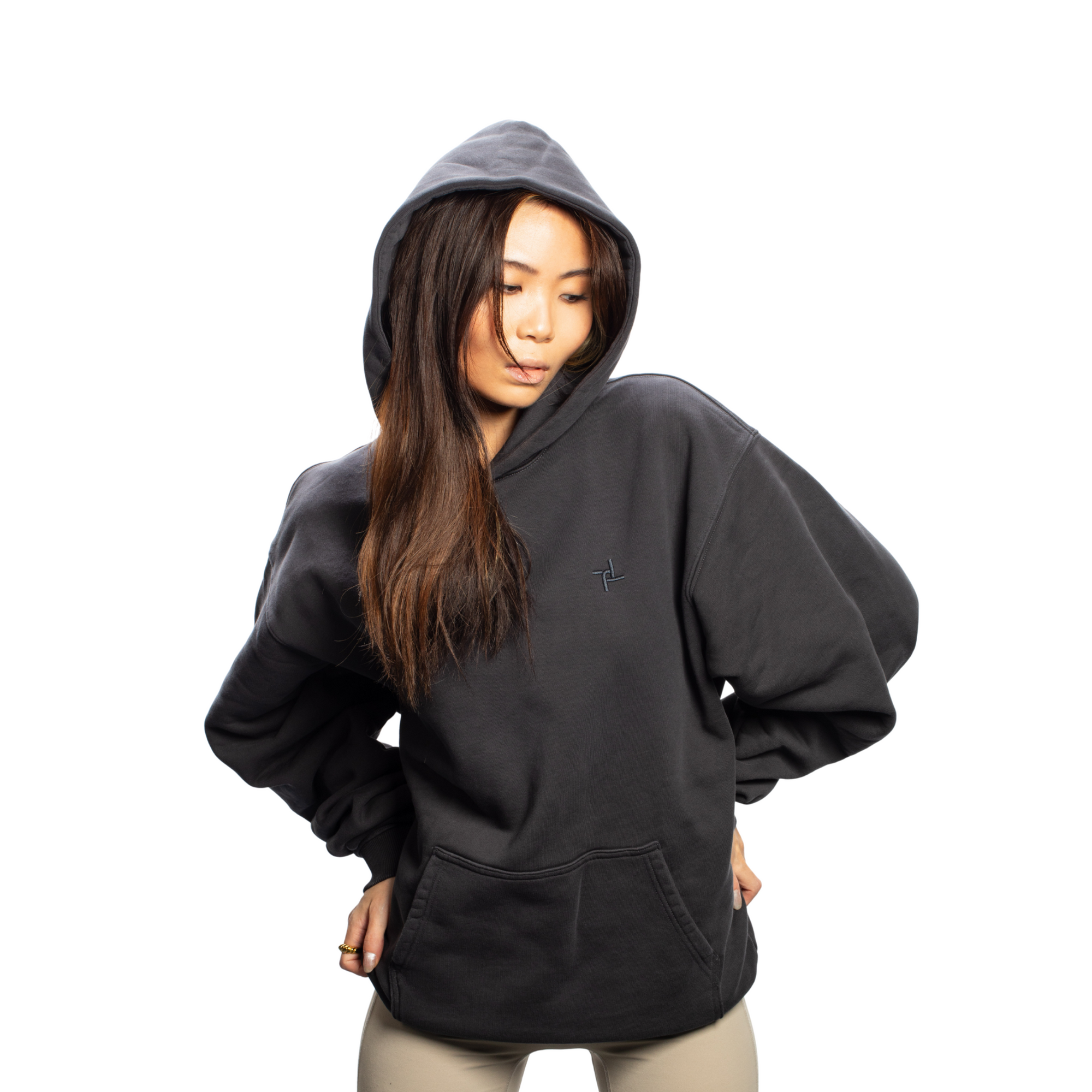ORIGIN HEAVYWEIGHT OVERSIZED HOODIE - CHARCOAL