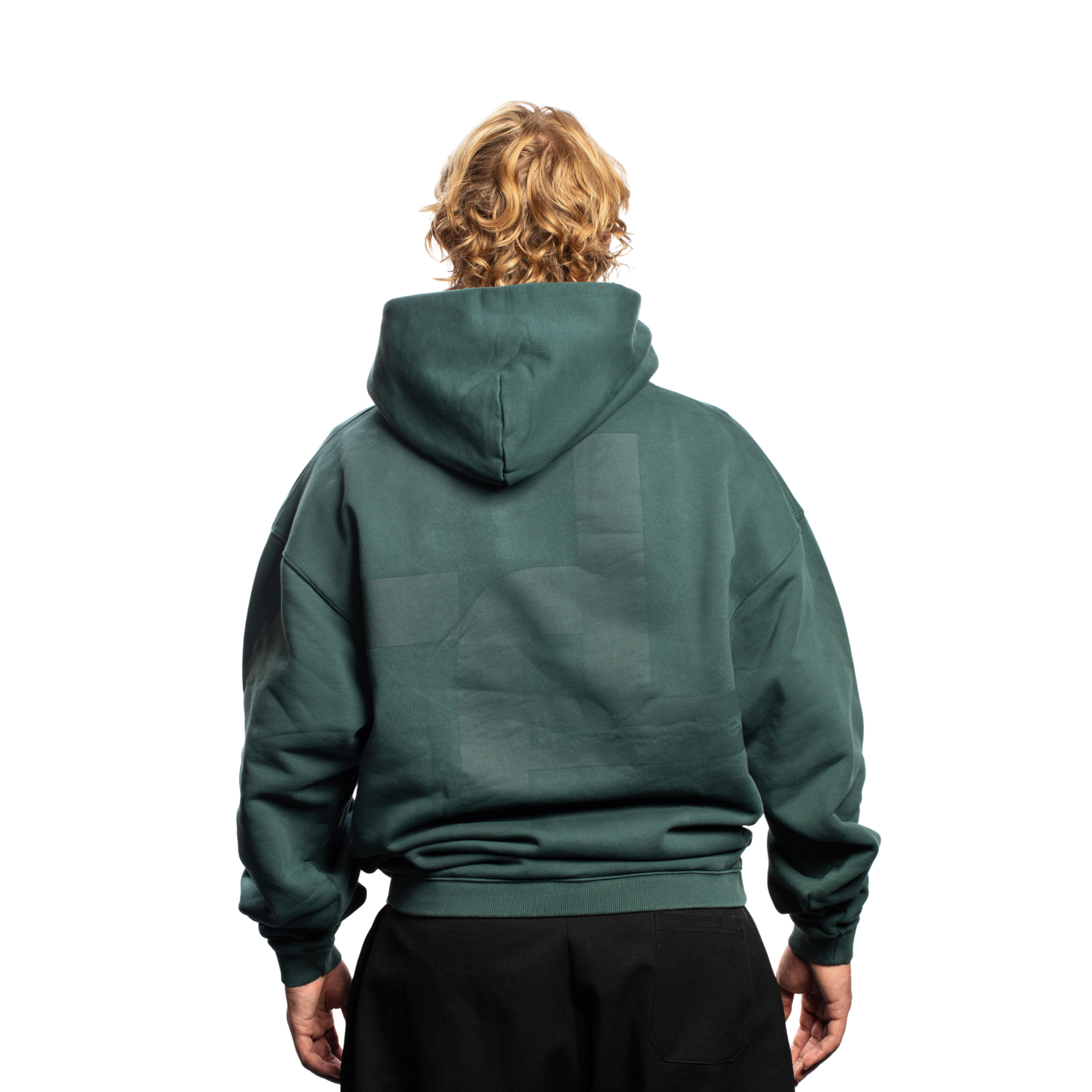 ORIGIN HEAVYWEIGHT OVERSIZED HOODIE  - FOREST GREEN