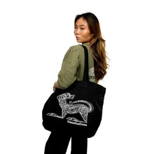 HEAVYWEIGHT ORGANIC COTTON AN MADRA TOTE BAG - ThreefiveThree.com
