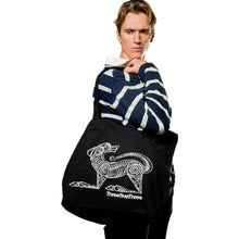 HEAVYWEIGHT ORGANIC COTTON AN MADRA TOTE BAG - ThreefiveThree.com