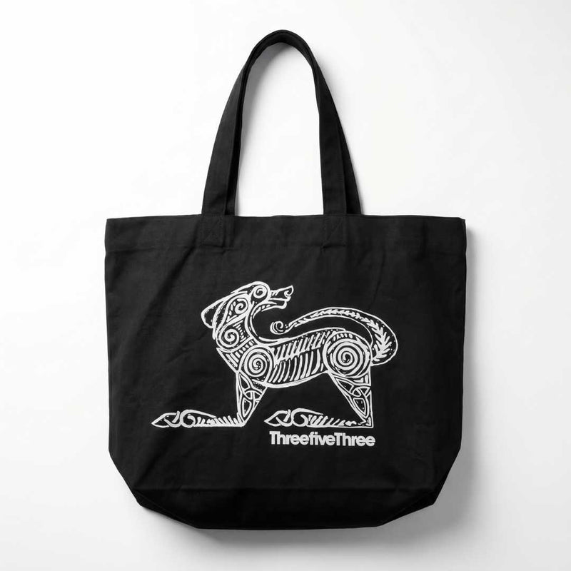 HEAVYWEIGHT ORGANIC COTTON AN MADRA TOTE BAG - ThreefiveThree.com
