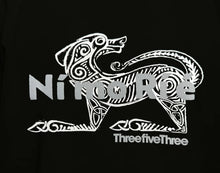 HEAVYWEIGHT OVERSIZED ORGANIC COTTON NÍ MO RÍ É T - SHIRT 260GSM - BLACK - ThreefiveThree.com