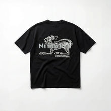 HEAVYWEIGHT OVERSIZED ORGANIC COTTON NÍ MO RÍ É T - SHIRT 260GSM - BLACK - ThreefiveThree.com
