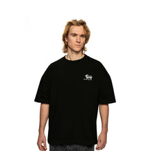 HEAVYWEIGHT OVERSIZED ORGANIC COTTON NÍ MO RÍ É T - SHIRT 260GSM - BLACK - ThreefiveThree.com