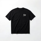 HEAVYWEIGHT OVERSIZED ORGANIC COTTON NÍ MO RÍ É T - SHIRT 260GSM - BLACK - ThreefiveThree.com