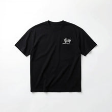 HEAVYWEIGHT OVERSIZED ORGANIC COTTON NÍ MO RÍ É T - SHIRT 260GSM - BLACK - ThreefiveThree.com