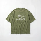 HEAVYWEIGHT OVERSIZED ORGANIC COTTON NÍ MO RÍ É T - SHIRT 260GSM - OLIVE GREEN - ThreefiveThree.com
