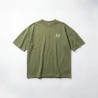 HEAVYWEIGHT OVERSIZED ORGANIC COTTON NÍ MO RÍ É T - SHIRT 260GSM - OLIVE GREEN - ThreefiveThree.com