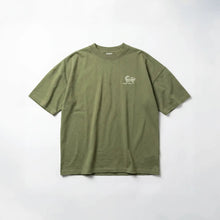 HEAVYWEIGHT OVERSIZED ORGANIC COTTON NÍ MO RÍ É T - SHIRT 260GSM - OLIVE GREEN - ThreefiveThree.com
