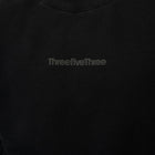 ORIGIN HEAVYWEIGHT OVERSIZED BOXY WORDMARK ORGANIC COTTON SWEATSHIRT 430GSM - OBSIDIAN - ThreefiveThree.com