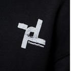 ORIGIN HEAVYWEIGHT OVERSIZED GRAFFITI ORGANIC COTTON HOODIE 430GSM - OBSIDIAN - ThreefiveThree.com