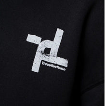 ORIGIN HEAVYWEIGHT OVERSIZED GRAFFITI ORGANIC COTTON HOODIE 430GSM - OBSIDIAN - ThreefiveThree.com