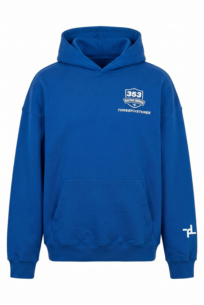 SAN PATRICIOS RACING SERIES HEAVYWEIGHT HOODIE - BLUE